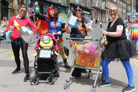 Everything you need to know about New Mills Carnival from road closures to procession times, photo from last year's parade. Pic Jason Chadwick