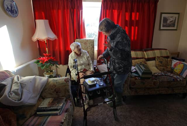 Derbyshire County Council wants to recruit more care workers to help support the most vulnerable during the coronavirus outbreak. Photo: Matt Cardy/Getty Images