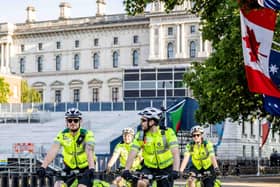 Volunteers from the Cycle Response Unit.