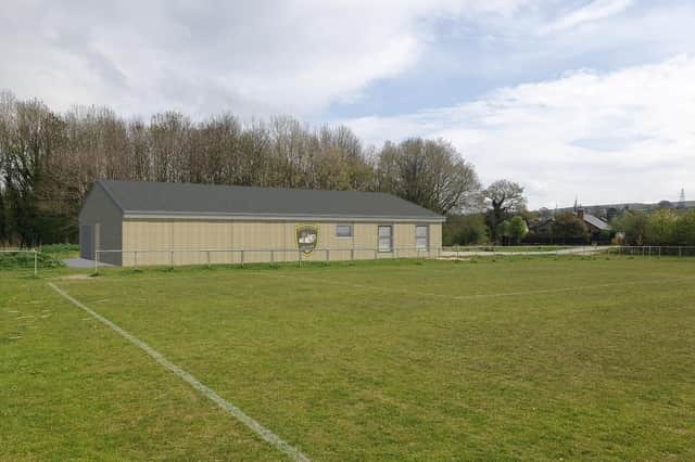 A computer-generated image of the building, which would be built at Ollersett Fields.