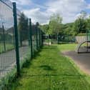 The play area in Harpur Hill
