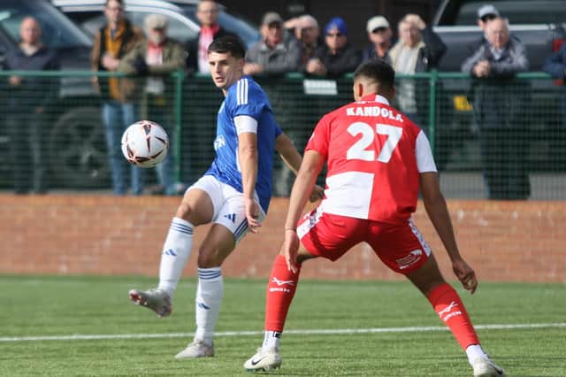 Connor Kirby scored a stunning goal in Buxton's win.