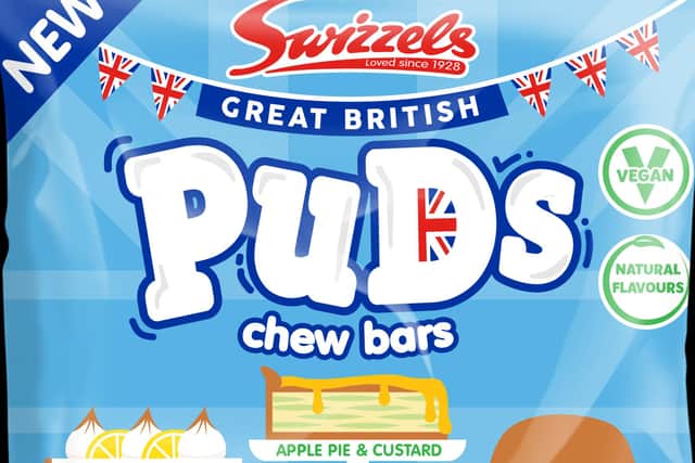 The Great British Puds packaging