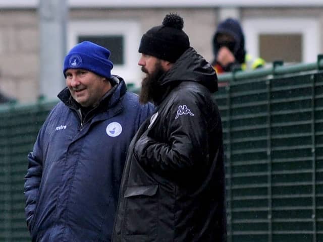 Gary Hayward's side haven't played a league game since November 3. Photo: Rachel Atkins.