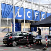 Leicester has an infection rate of 1,083.8 and 3,850 confirmed cases. The city's infection rate is 28 per cent higher than the next highest infected area per 100,000 of the population (photo by Ross Kinnaird/Getty Images).