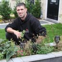 Sean Gregory is up for a top national award for his landscape gardening. Photo Jason Chadwick
