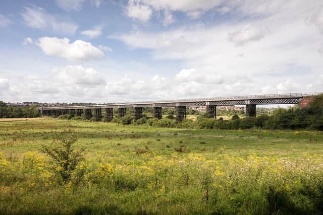 Work is in progress on Bennerley Viaduct on the Derbyshire Nottinghamshire border thanks to a grant from Historic England