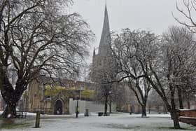 Snow in Derbyshire