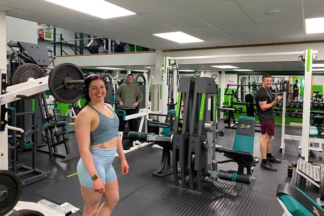 Clients at New Bodies Gym in Fairfield were thrilled to be back rather than doing virtual training sessions.