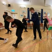 A practice session for the Women of Derbyshire project