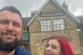 Dale Harvey and Holly Booth of The Great British Pub Crawl visited Buxton to review the drinking venues. Photo Great British Pub Crawl