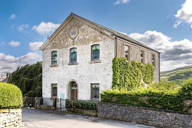 This £975,000 home is found within this converted chapel in the Peak District.
