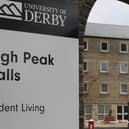 The University of Derby's Halls of Residence are not being used for asylum accommodation and have been vacant since 2019.
