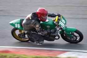 Chris Kent in action at Brands Hatch