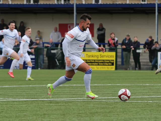 Diego De Girolamo - back on the goals trail in midweek.