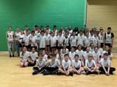 Derbyshire team featuring High Peak AC athletes