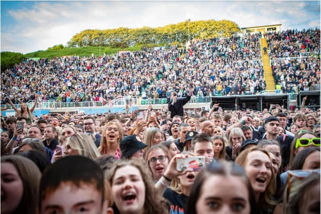 Scarborough was awash with Newcastle shirts and Geordie accents. Photo: Cuffe and Taylor