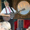 Whaley Wharf Weekend, The Magic Lantern story tellers entertaing young and old. Pic Jason Chadwick