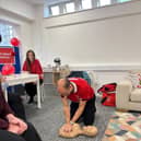 As well as making the donation, Morro invited the BHF to provide CPR and defibrillator training recently.