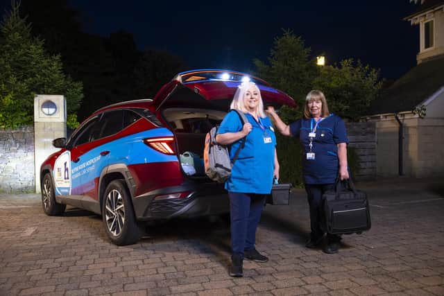 Blythe House Hospicecare and Helen’s Trust launched its Roaming Car service in June, providing care through the night, seven days a week, 365 days a year, to patients with life-limiting illnesses across North Derbyshire.
