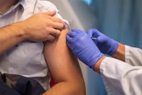 It's important to take up the offer of a flu jab. Photoby Getty Images/Joe Klamar/AFP.
