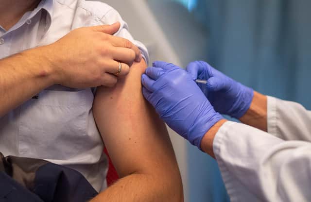 It's important to take up the offer of a flu jab. Photoby Getty Images/Joe Klamar/AFP.