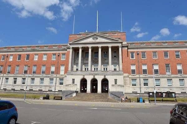 The inquest was held at Chesterfield Coroner's Court, located inside the town hall.