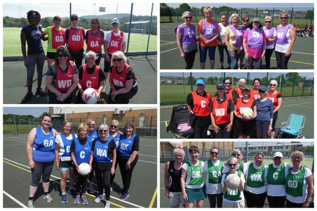 The five walking netball teams competing to be Peak District Champions