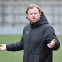 New Mills boss Chris Baguley will be keen to see his side's poor form end this weekend. Photo: John Fryer.
