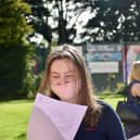 Chapel-en-le-Frith resident, Isobel Rayworth collecting her GCSE results