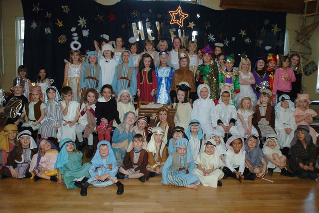 New Mills Primary's Nativity looking cute in 2012. Photo Jason Chadwick