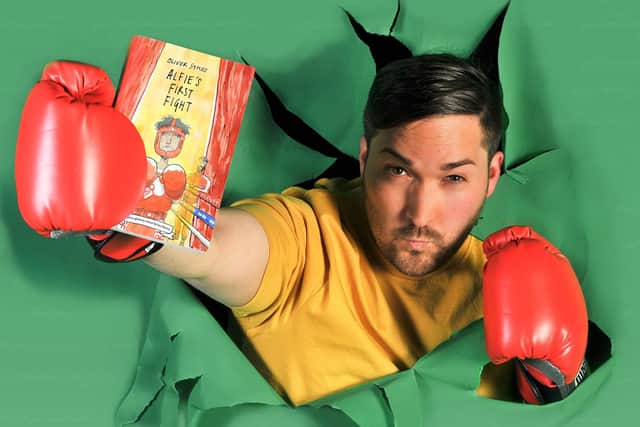 Oliver Sykes from Chapel-en-le-Frith is now an award winning author and returning to the High Peak with his new one man show - Alfie's First Fight. Pic submitted.