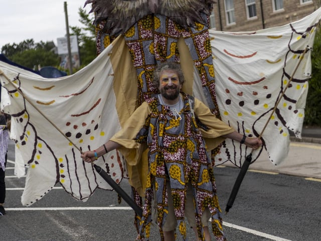 The Two Left Hands parade section