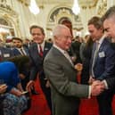 Jon Pearce meets HM The King at Palace reception for new MPs. Photo submitted