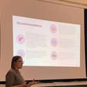 Presentation of recommendations