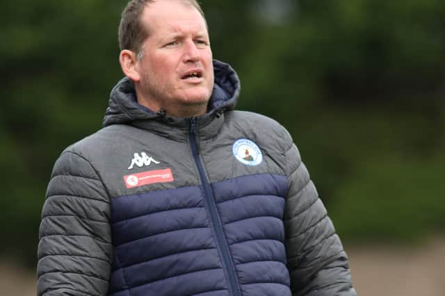 Steve Cunningham wants the focus to remain and a professional job to be done at Stalybridge.