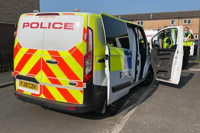 Police arrested six people after a drugs raid in Buxton.