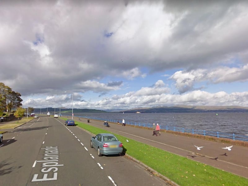 Inverclyde is next having recorded 851 cases in the last week. This was a rate of 1,104.3 cases per 100,000 people.