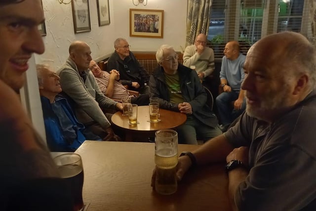 A full house in the pub. Photo Kinder Lodge