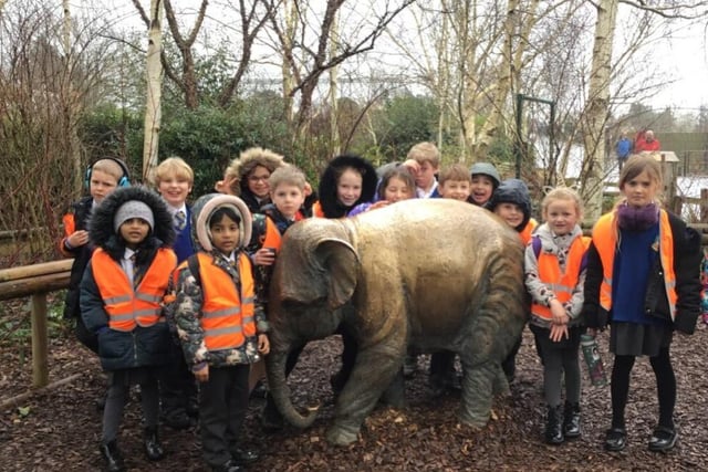 The unwritten rule that you can't go to Chester Zoo and not have your picture taken with the elephant. Photo submitted