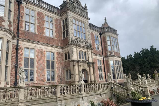 Crewe Hall was this reporter's home for the night.