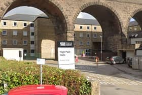 High Peak Halls, on Bridge Street, could be used to accommodate asylum applicants in future. (Image: Google)