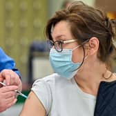 Calls have been made for surge vaccinations in a High Peak area at th centre of a 'significant outbreak of the Indian covid-19 variant. (Photo by Jeff J Mitchell - Pool/Getty Images)