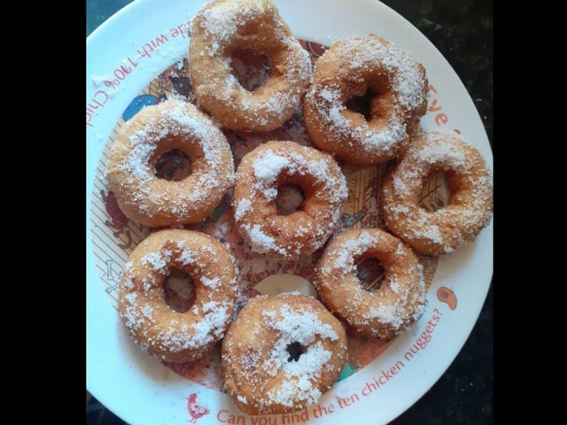 Lindsey Sparling's kids loved her first attempt at doughnuts. Not bad at all!