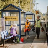 Friends of Buxton Station at Buxton station