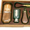 The  mysterious vampire-slaying kit contains objects reputed to ward off the blood-thirsty monsters