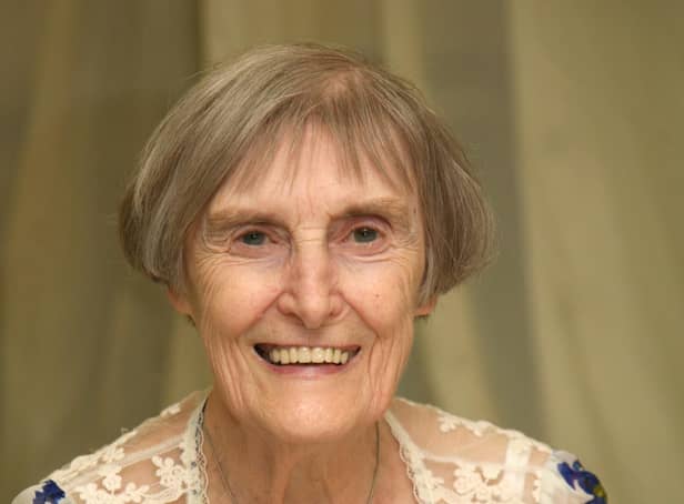 Buxton resident Margaret Robinson, who has died at the age of 96.