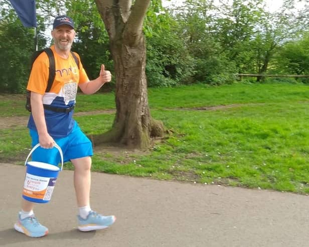 Rob Tiffney is walking 5000 miles in 500 days for the MND Association