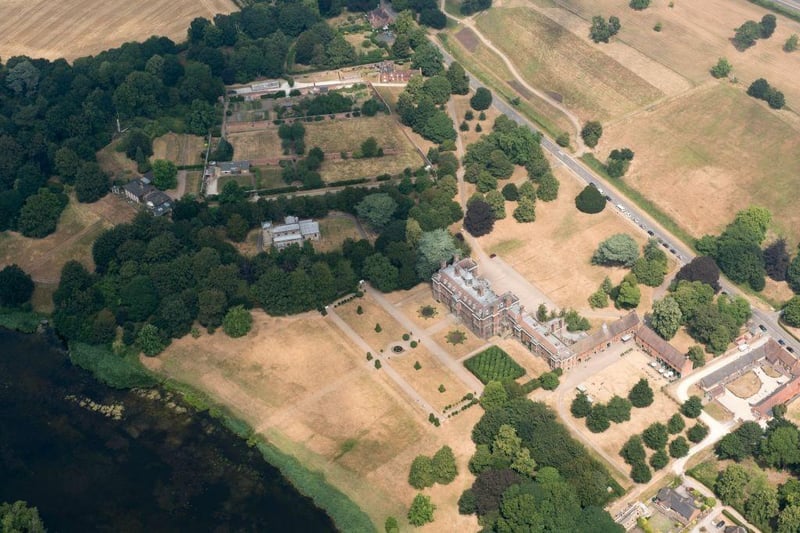The Pemberley interiors for the BBC adaptation were shot at Sudbury Hall. (Photo by English Heritage/Getty Images)