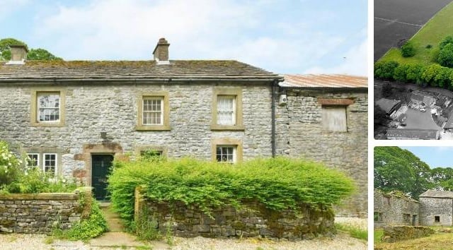 A historic country farmhouse which has three bedrooms and one bathroom. There are also range of stone barns with planning consent, additional outbuildings, a woodland and surrounding grassland all extending to a total of 9.75 acres.
For more information visit https://www.rightmove.co.uk/properties/86239365
